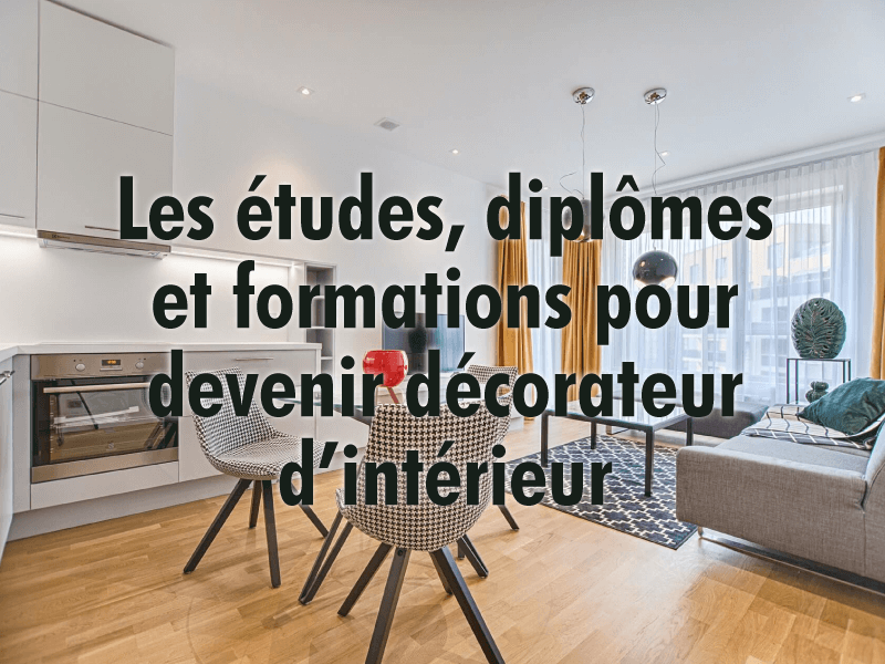 Architecte decoratrice etudes formation diplome