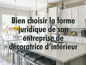 Architecte decoratrice statut juridique